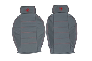 1990-1993 Alfa Romeo Spider Custom Real Leather Seat Covers (Front) - lseat2