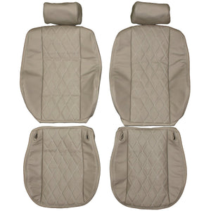 1999-2006 BMW E53 X5 Standard Custom Real Leather Seat Covers (Front) - lseat2