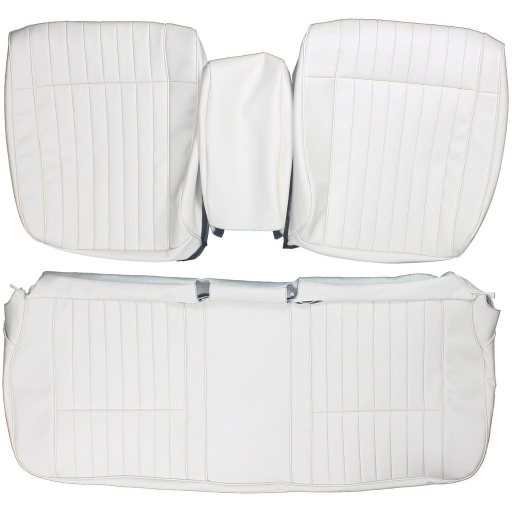 1963 Cadillac Eldorado Custom Real Leather Seat Covers (Front) - lseat2