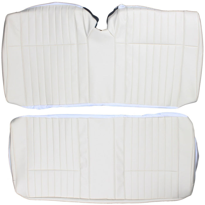 1963 Cadillac Eldorado Custom Real Leather Seat Covers (Rear)