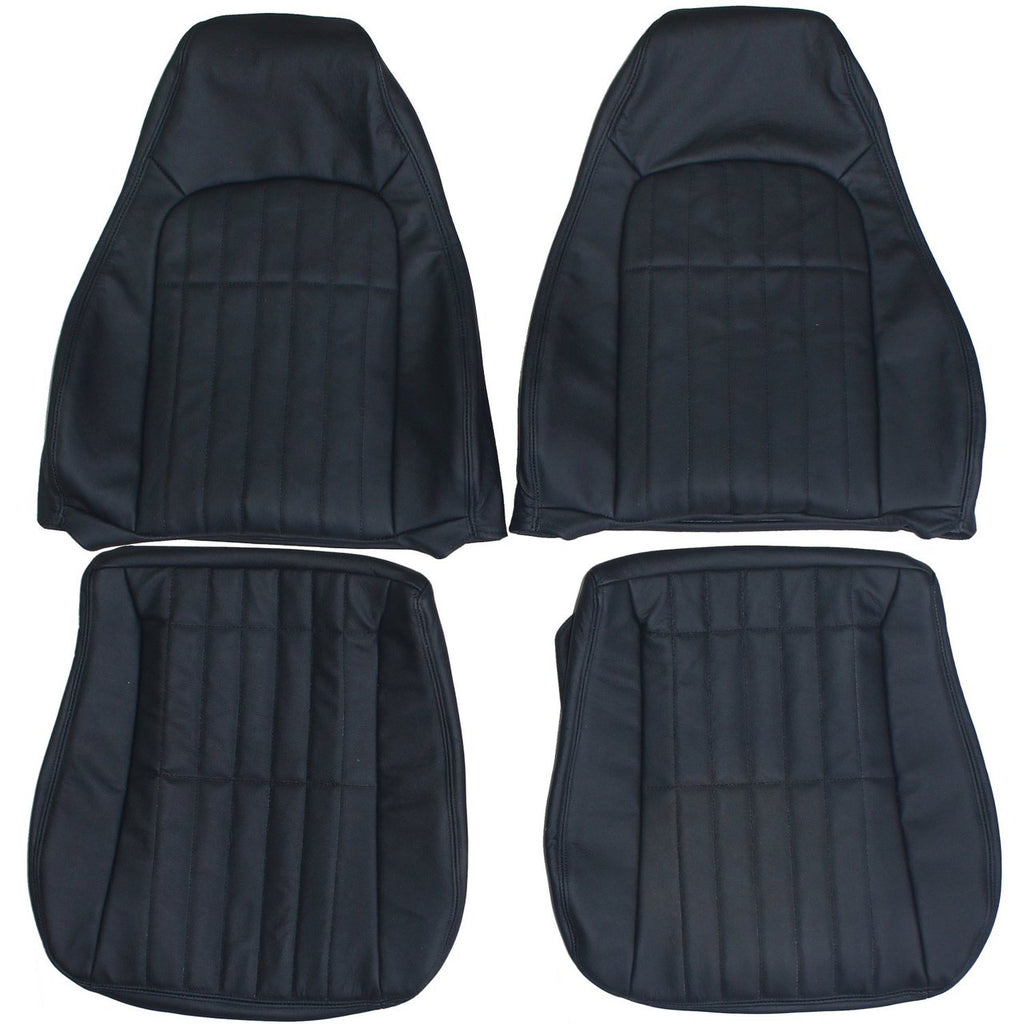 1997-2002 Chevrolet Camaro Z28 Custom Real Leather Seat Covers (Front) - lseat2