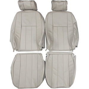 1990-1995 Range Rover Classic LWB Custom Real Leather Seat Covers (Front) - lseat2