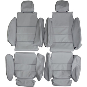 1983-1989 BMW M6 E24 6-Series M635csi Custom Real Leather Seat Covers (Front) - lseat2