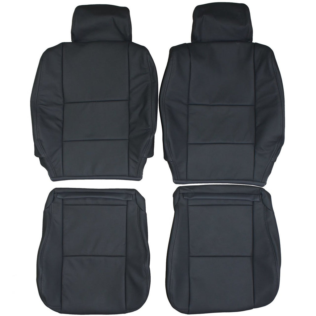 1996-2002 Toyota Prado J90 Custom Real Leather Seat Covers (Front) - lseat2