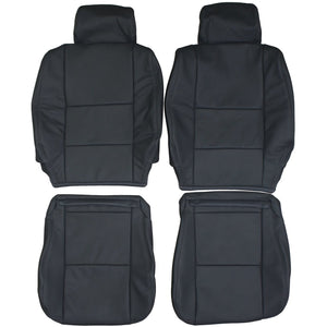 1996-2002 Toyota Prado J90 Custom Real Leather Seat Covers (Front) - lseat2