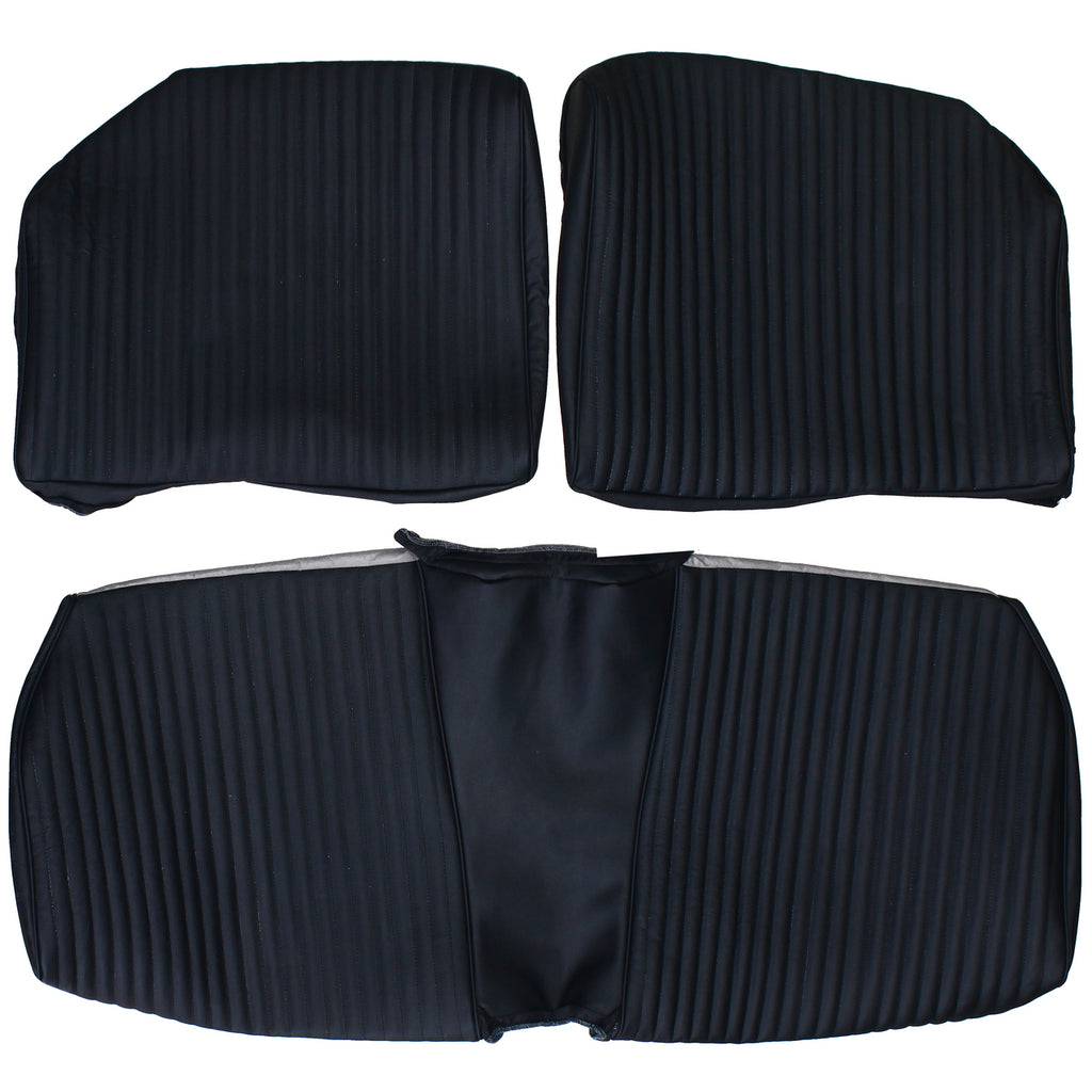 1964-1965 Ford Thunderbird T-Bird Custom Real Leather Seat Covers (Rear) - lseat2