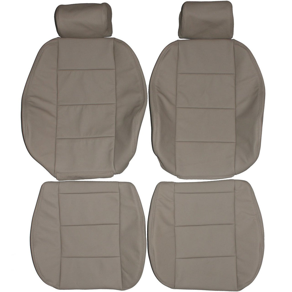 1992-1998 BMW E36 Coupe Sedan Standard Custom Real Leather Seat Covers (Front) - lseat2
