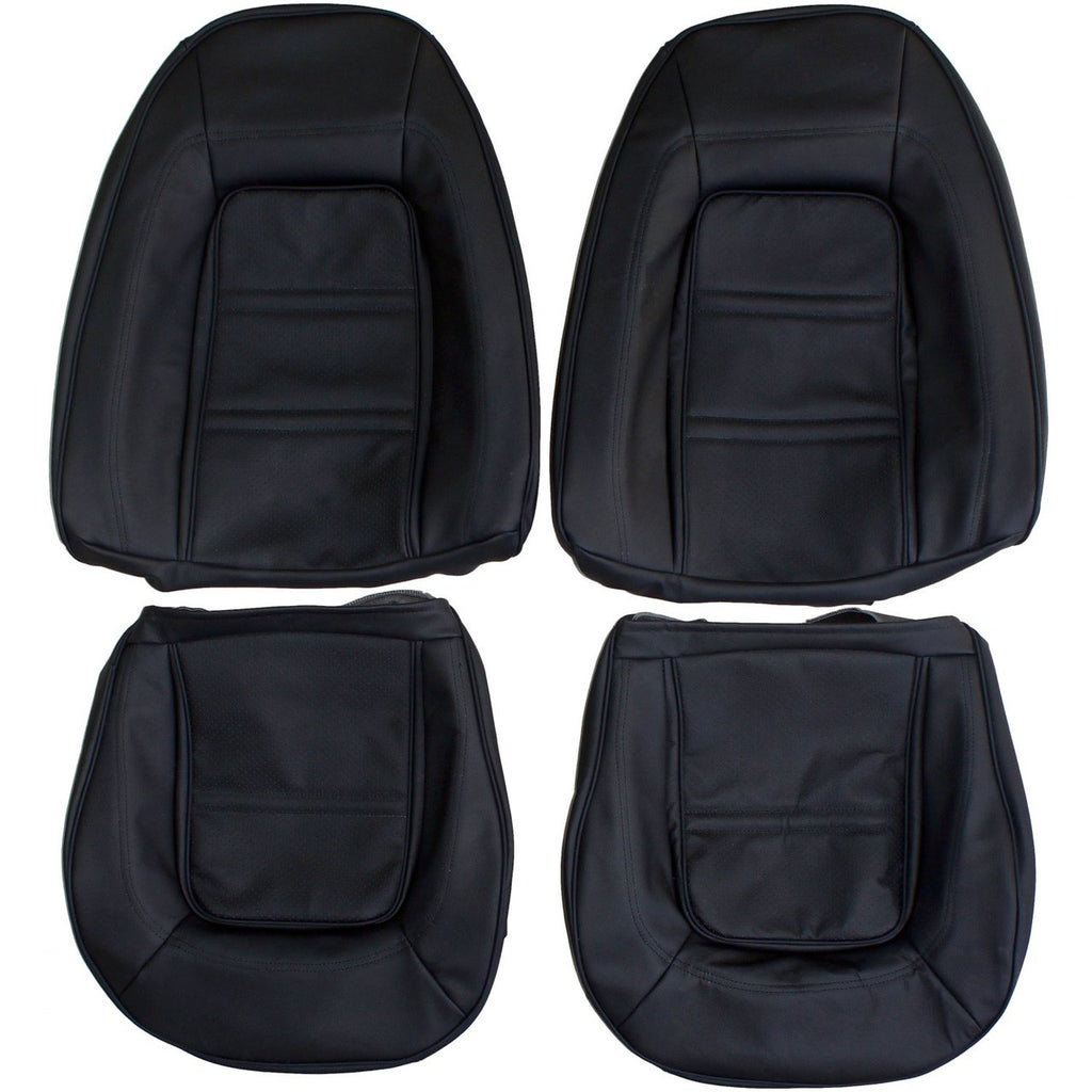 1973-1975 Pontiac Firebird Custom Real Leather Seat Covers (Front) - lseat2