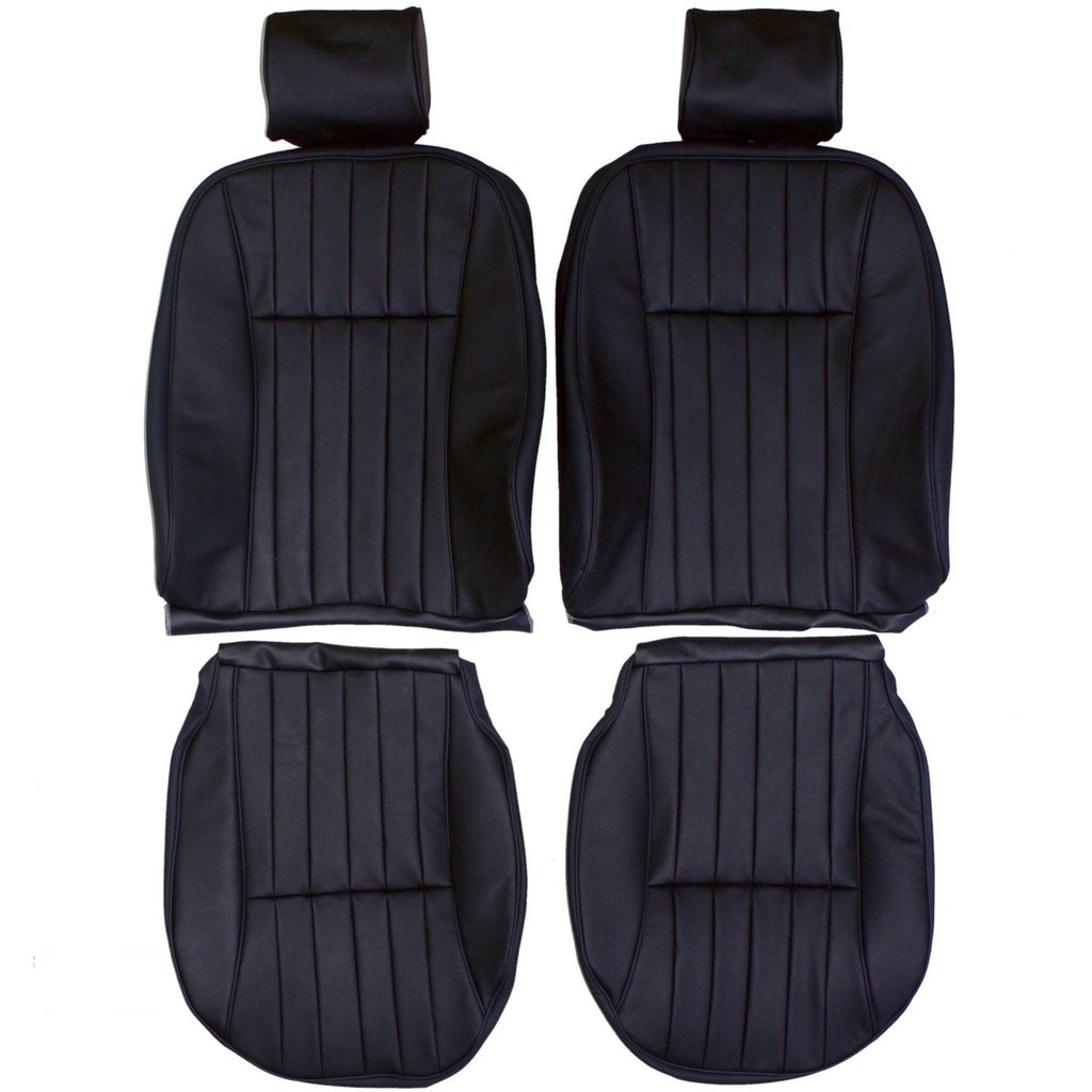 1986-1994 Jaguar XJ6 XJ40 Custom Real Leather Seat Covers (Front) - lseat2