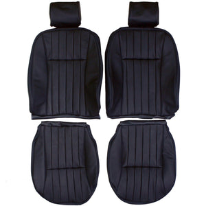 1986-1994 Jaguar XJ6 XJ40 Custom Real Leather Seat Covers (Front) - lseat2