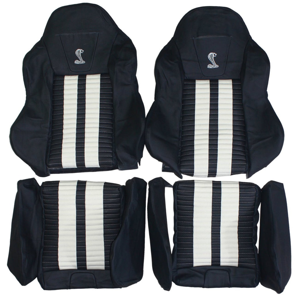 Recaro Speed Racing SR-B Custom Real Leather Seat Covers (Front) - lseat2