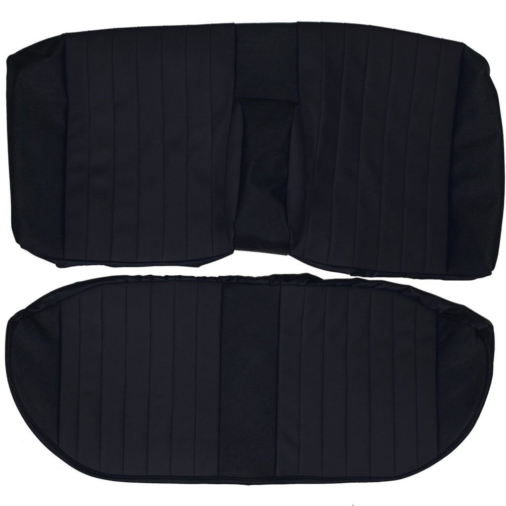1982-1988 Mercedes Benz 190 W201 Sedan Custom Real Leather Seat Covers (Rear) - lseat2