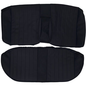 1982-1988 Mercedes Benz 190 W201 Sedan Custom Real Leather Seat Covers (Rear) - lseat2