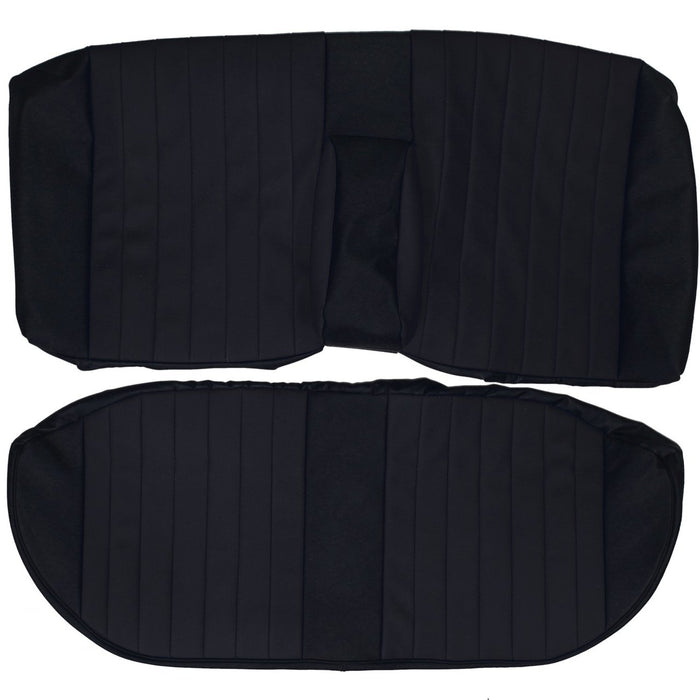 1982-1988 Mercedes Benz 190 W201 Sedan Custom Real Leather Seat Covers (Rear)