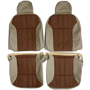 2000-2005 Chevrolet Monte Carlo Custom Real Leather Seat Covers (Front) - lseat2