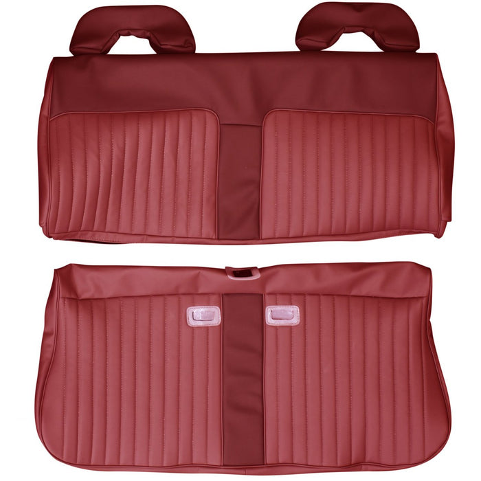 1988-1993 Chevrolet S10 Blazer Bench Custom Real Leather Seat Covers (Front)