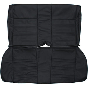 1970 Mercury Cougar XR-7 Standard Custom Real Leather Seat Covers (Rear) - lseat2