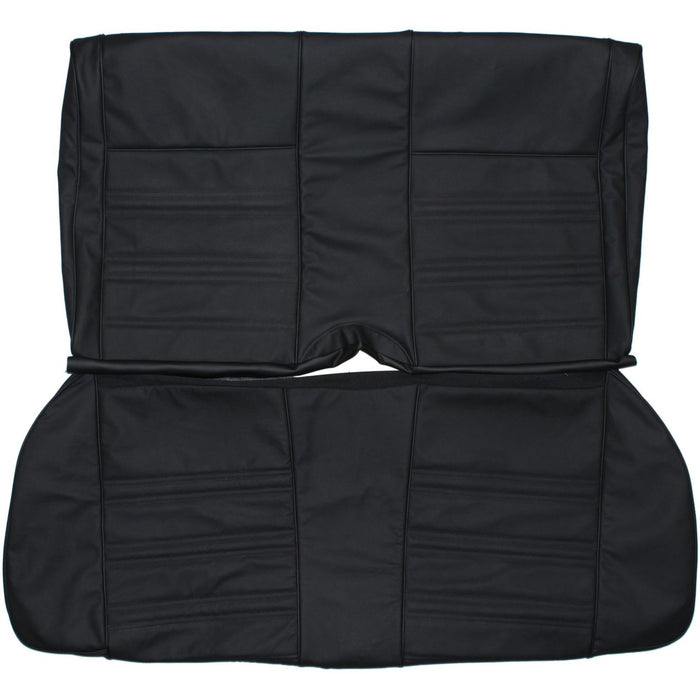 1970 Mercury Cougar XR-7 Standard Custom Real Leather Seat Covers (Rear)