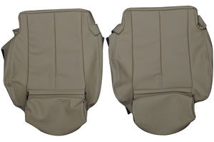 2004-2010 BMW E63 E64 645Ci Convertible Custom Real Leather Seat Covers (Front) - lseat2