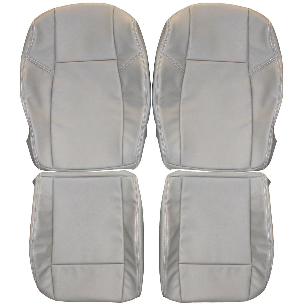 2007-2016 Jeep Compass Custom Real Leather Seat Covers (Front) - lseat2
