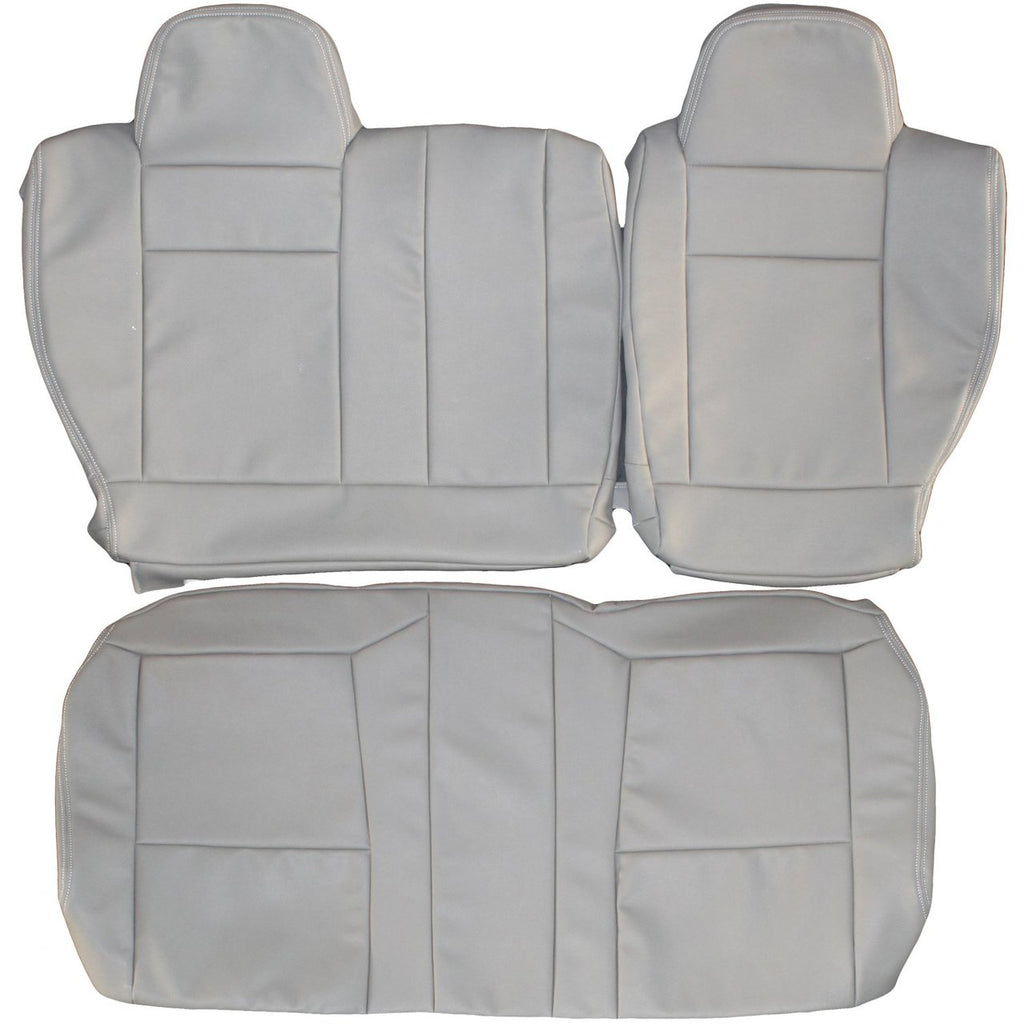 2007-2016 Jeep Compass Custom Real Leather Seat Covers (Rear) - lseat2
