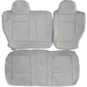 2007-2016 Jeep Compass Custom Real Leather Seat Covers (Rear) - lseat2