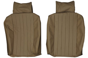 1972-1979 Mercedes Benz C107 280SLC 450SLC Custom Real Leather Seat Covers (Front) - lseat2