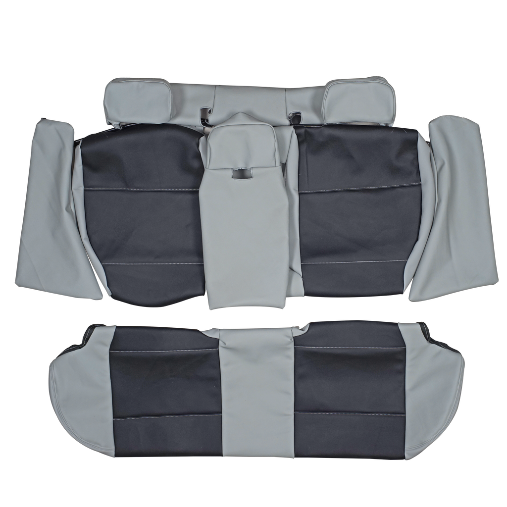 1999-2005 BMW E46 Touring Wagon Custom Real Leather Seat Covers (Rear) - lseat2