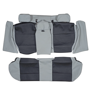 1999-2005 BMW E46 Touring Wagon Custom Real Leather Seat Covers (Rear) - lseat2
