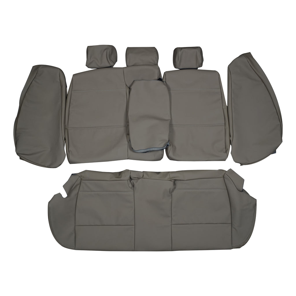 2006-2011 BMW E90 328i 330i Sedan Custom Real Leather Seat Covers (Rear) - lseat2