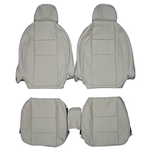 2010-2013 Volvo C70 Convertible Custom Real Leather Seat Covers (Front) - lseat2