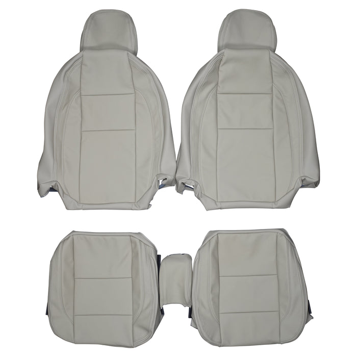 2010-2013 Volvo C70 Convertible Custom Real Leather Seat Covers (Front)
