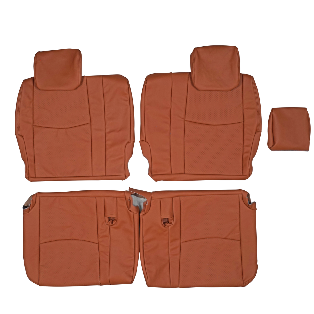 2002-2009 Lexus GX470 Custom Real Leather Seat Covers (3rd Row) - lseat2