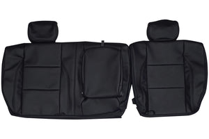 2003-2015 Nissan Titan Crew Cab Custom Real Leather Seat Covers (Rear) - lseat2