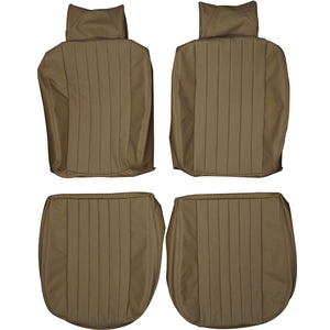 1972-1979 Mercedes Benz C107 280SLC 450SLC Custom Real Leather Seat Covers (Front) - lseat2