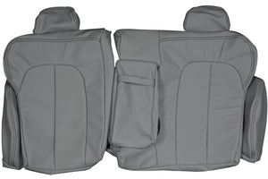 1996-2003 Mercedes CLK430 Coupe Custom Real Leather Seat Covers (Rear) - lseat2