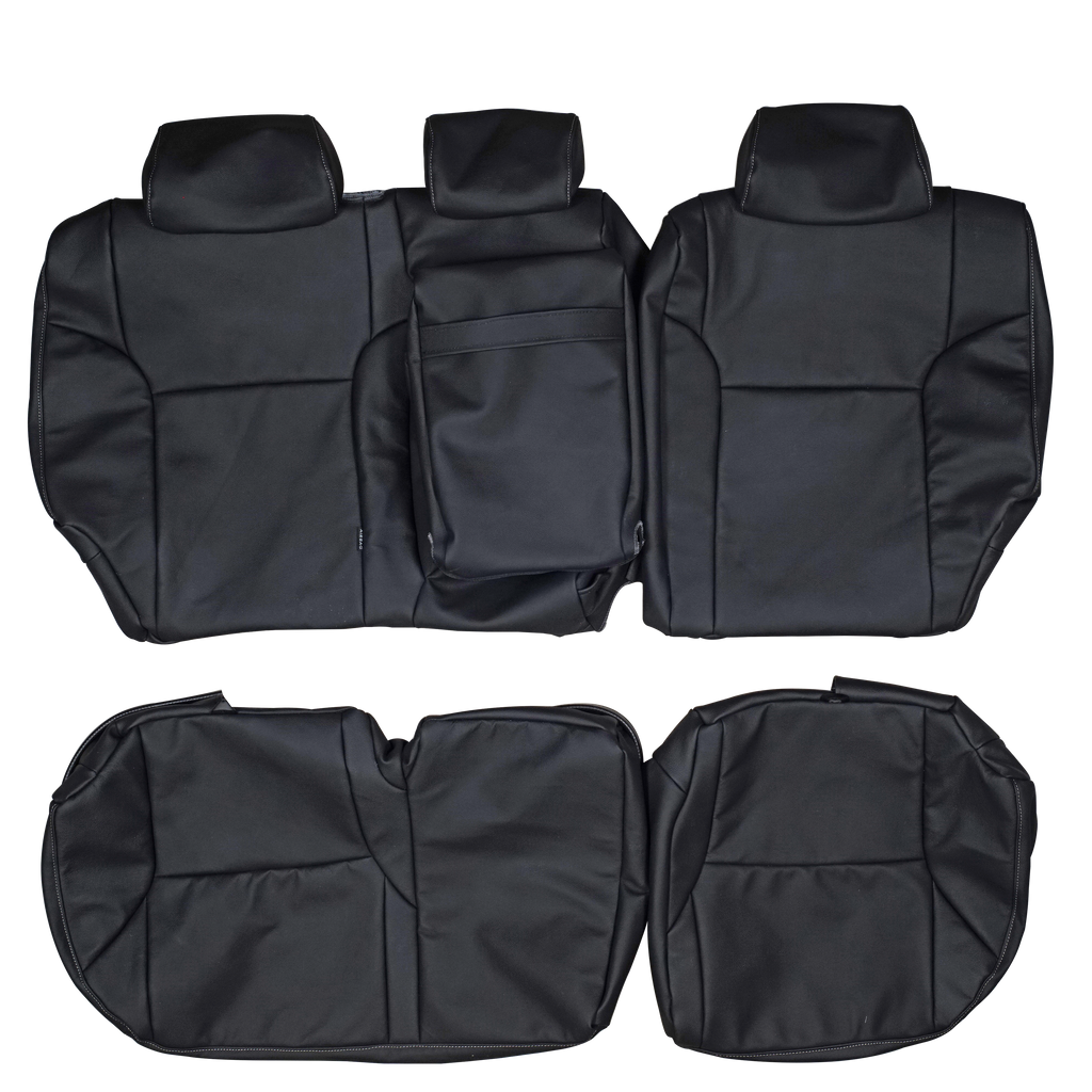 2003-2008 Toyota 4Runner Custom Real Leather Seat Covers (Rear) - lseat2