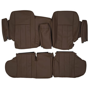 1990-1995 Range Rover Classic LWB Custom Real Leather Seat Covers (Rear) - lseat2
