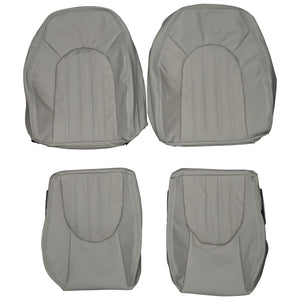 2001-2006 Jaguar XK8 X100 Custom Real Leather Seat Covers (Front) - lseat2