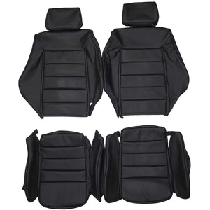 1981-1992 Volkswagen Scirocco MK2 Custom Real Leather Seat Covers (Front) - lseat2