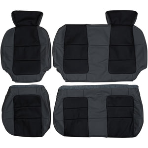 2001-2003 Ford F-150 SuperCrew Custom Real Leather Seat Covers (Rear) - lseat2