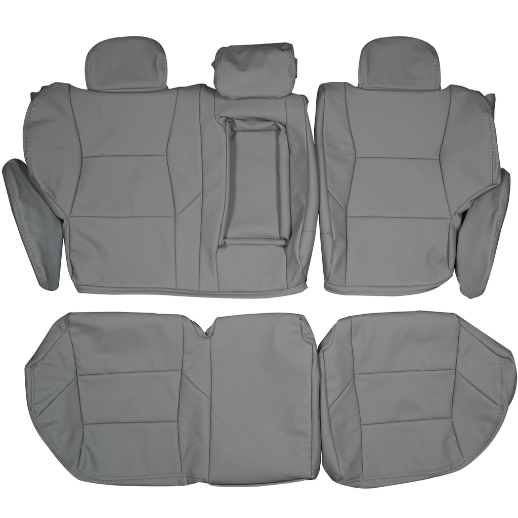 2001-2007 Volvo V70 Custom Real Leather Seat Covers (Rear) - lseat2