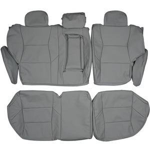 2001-2007 Volvo V70 Custom Real Leather Seat Covers (Rear) - lseat2