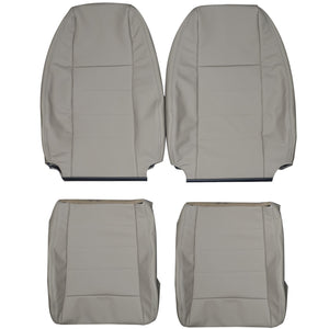 1998-2000 Ford Explorer Custom Real Leather Seat Covers (Front) - lseat2