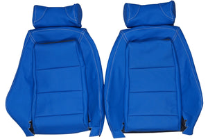 1982-1986 ASC Mclaren Mercury Capri Custom Real Leather Seat Covers (Front) - lseat2