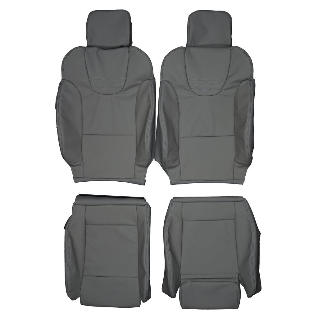 2003-2005 Audi S4 B6 Custom Real Leather Seat Covers (Front) - lseat2