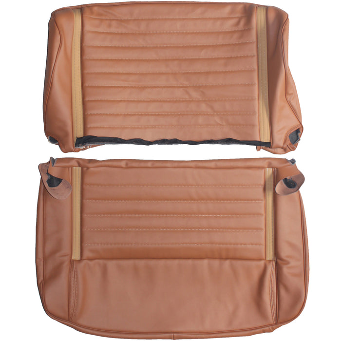 1976-1986 JEEP CJ7 Custom Real Leather Seat Covers (Rear)