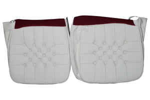 1979-1985 Cadillac Eldorado Biarritz Custom Real Leather Seat Covers (Front) - lseat2