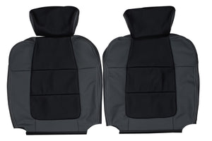 2001-2003 Ford F-150 SuperCrew Custom Real Leather Seat Covers (Front) - lseat2