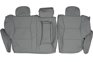 2001-2007 Volvo V70 Custom Real Leather Seat Covers (Rear) - lseat2